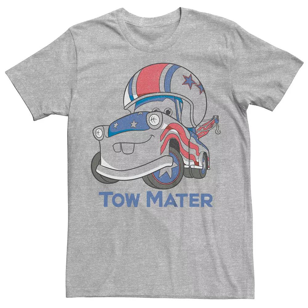 Disney / Pixar's Cars Tow Mater USA Flag Paint Job Men's Graphic Tee,  Product Image