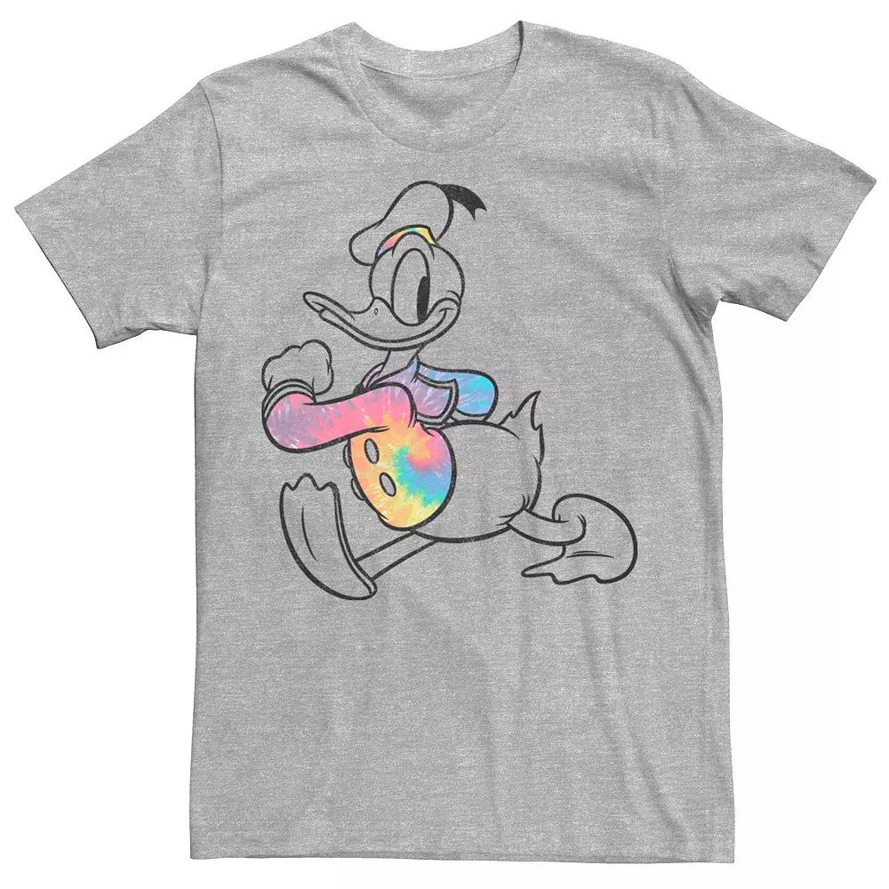 Disney's Donald Duck Strut Tie-Dye Shirt Portrait Men's Tee,  Product Image