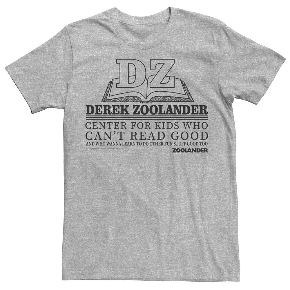 Men's Zoolander Center For Kids Who Can't Read Good Tee,  Product Image
