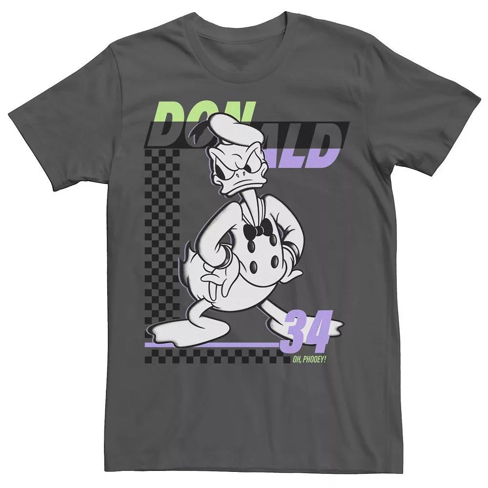 Disney's Mickey & Friends Donald Duck 34 Checkerboard Men's Tee,  Product Image
