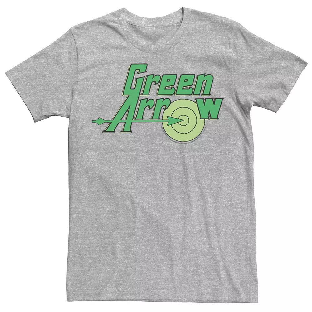 Men's DC Comics The Green Arrow Vintage Text Poster Tee,  Product Image