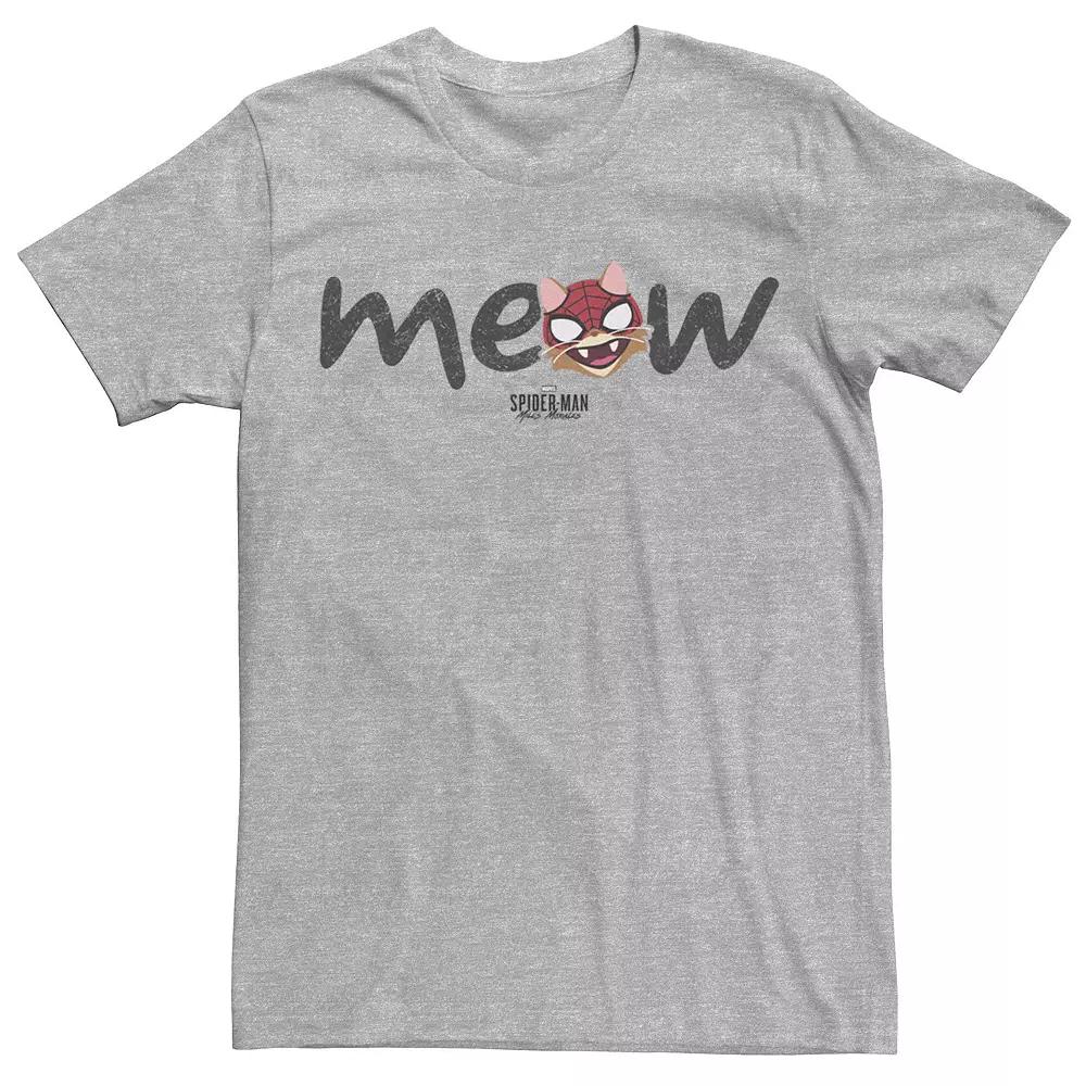 Men's Marvel Spider-Man: Miles Morales Spider-Cat Meow Tee,  Product Image