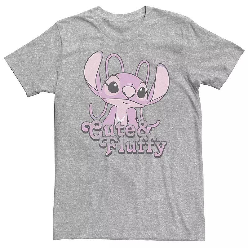 Big & Tall Disney Lilo & Stitch Valentine's Day Angel Cute & Fluffy Tee, Men's,  Product Image