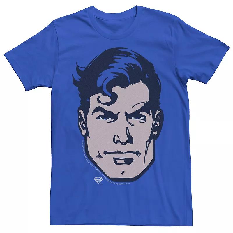 Men's DC Comics Superman Big Face Portrait Graphic Tee,  Product Image