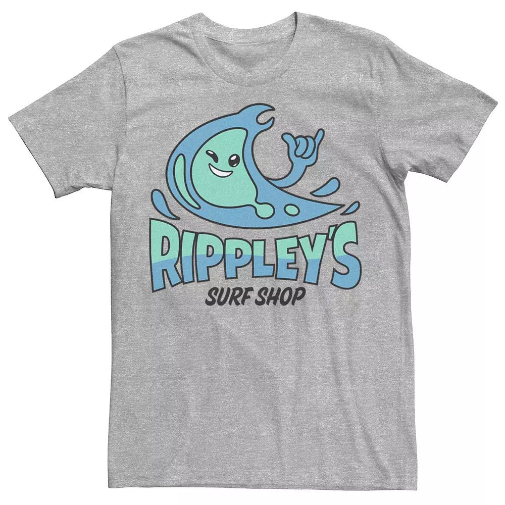 Mens Fortnite Rippleys Surf Shop Tee, Boys Athletic Grey Product Image