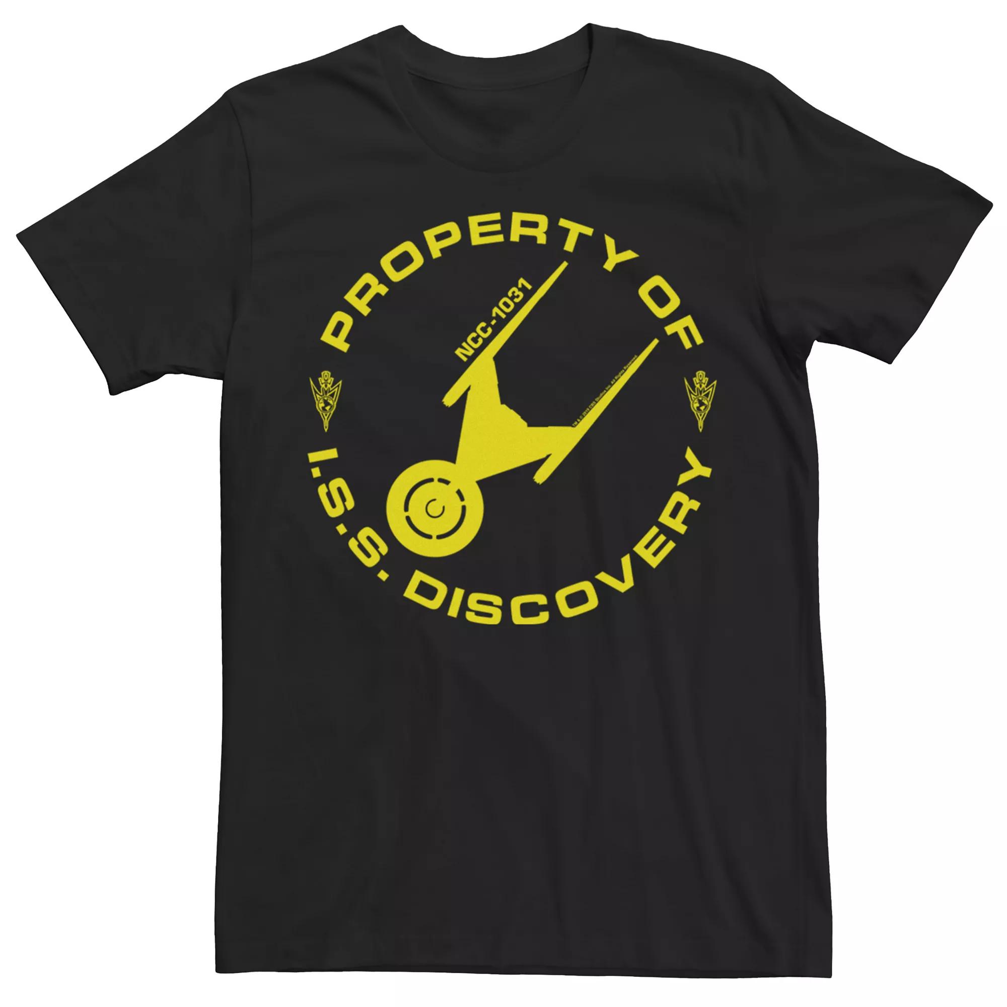 Men's Star Trek Discovery Property of I.S.S. Discovery Graphic Tee,  Product Image