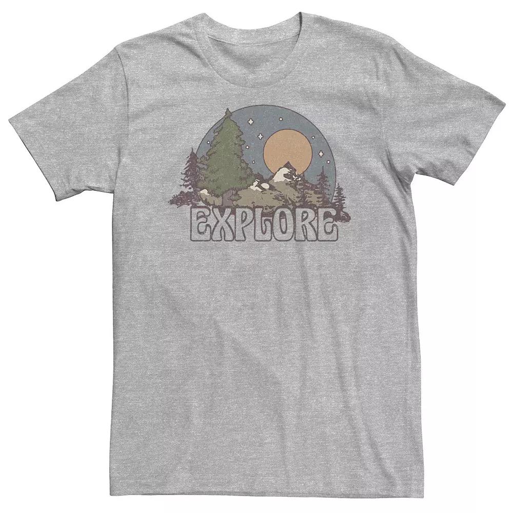 Big & Tall Trendy Explore Outdoors Graphic Tee, Men's,  Product Image