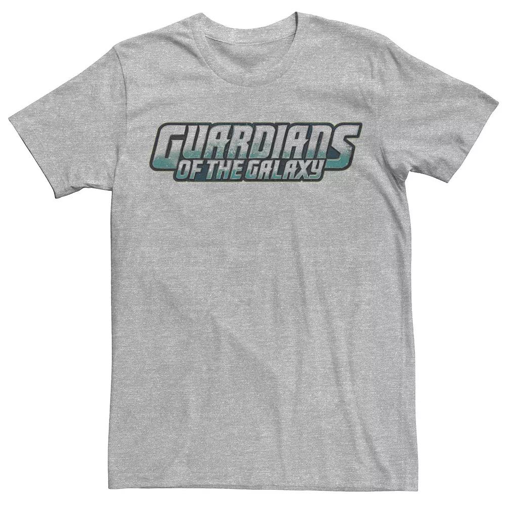 Men's Marvel Guardians Of The Galaxy Outline Gradient Logo Graphic Tee,  Product Image