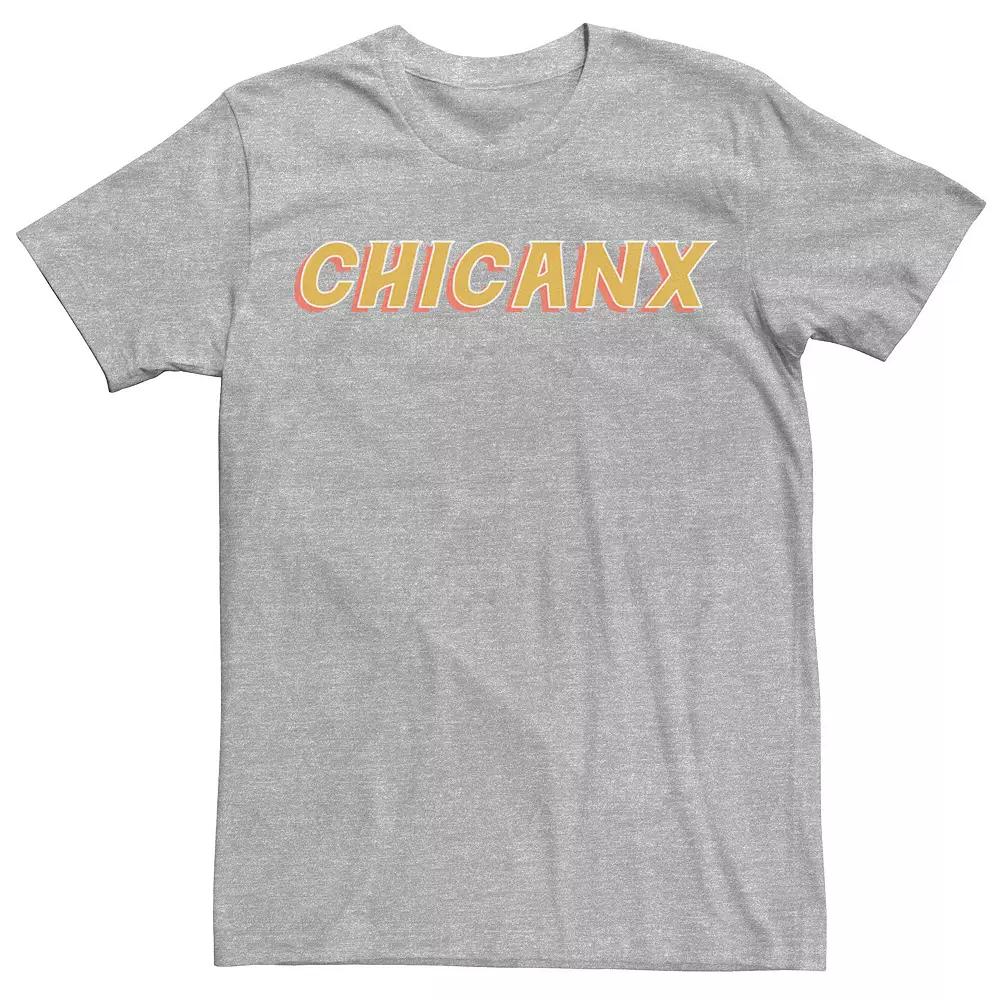 Men's Gonzales Chicanx Yellow Text Tee,  Product Image