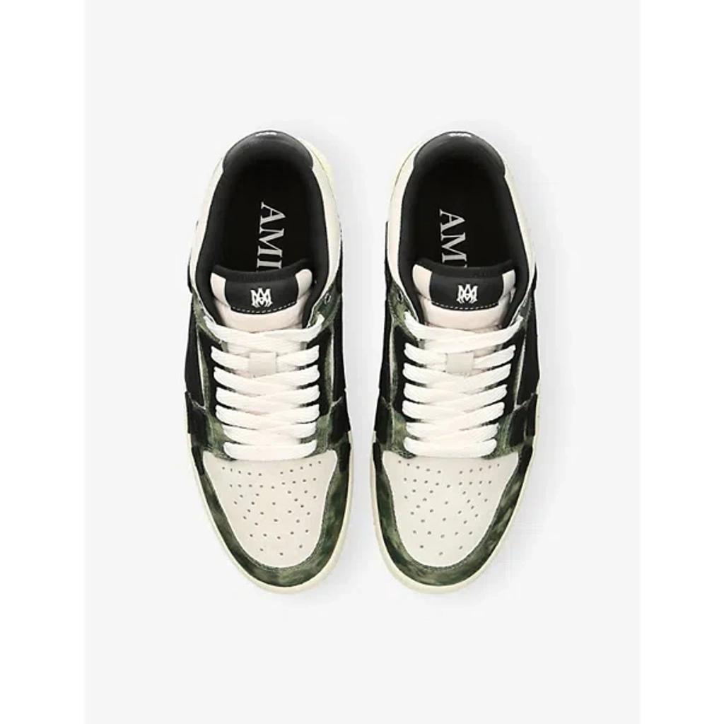AMIRI Low Top Camouflage Pattern Rubber Sole Sneakers In Black Product Image