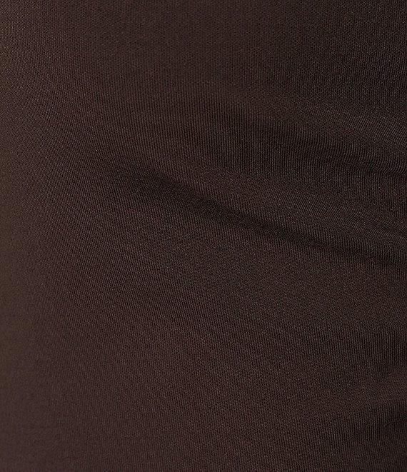 Gianni Bini Knit Mock Neck Cap Sleeve Crop Top Product Image