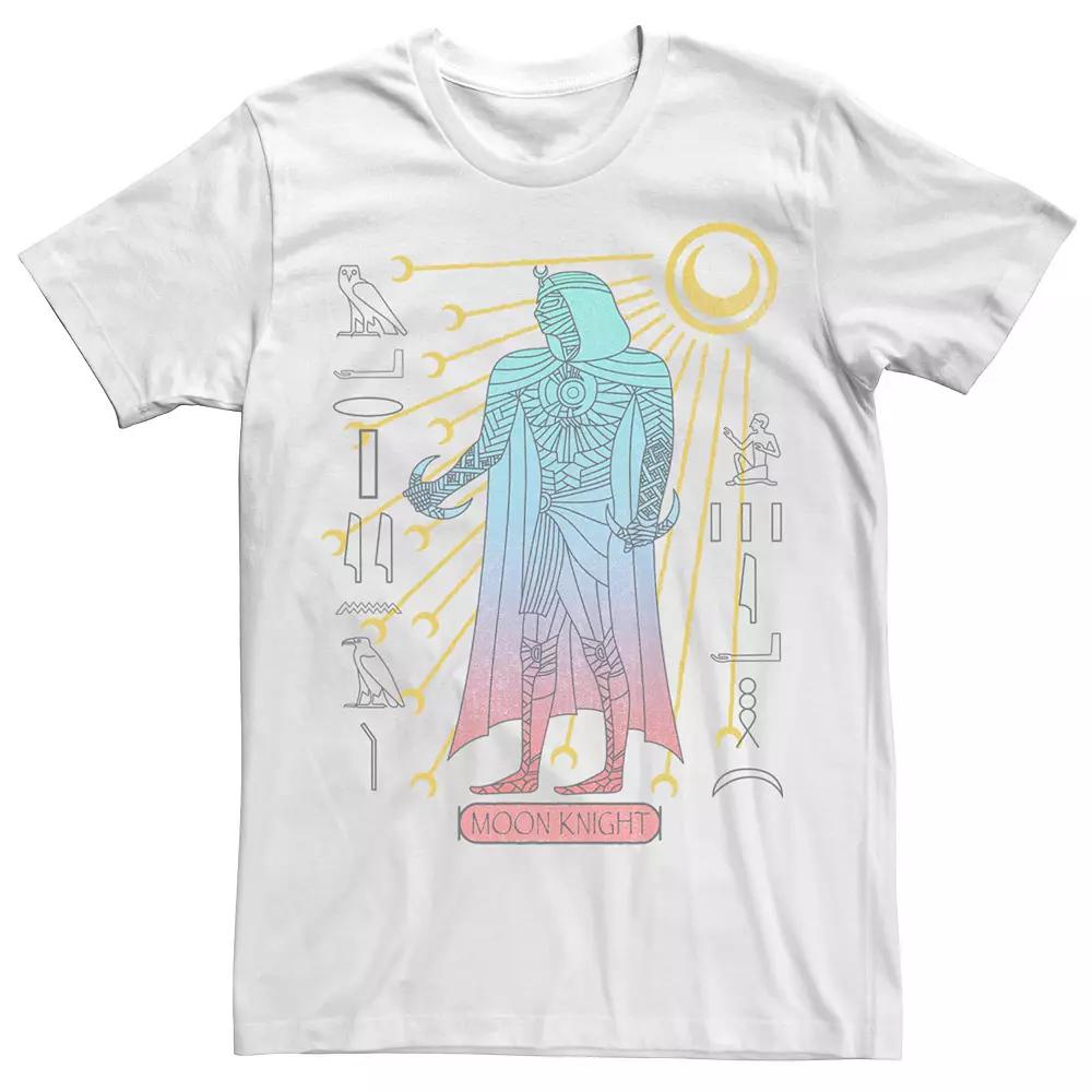 Men's Marvel Moon Knight Mummy Glyphs Tee,  Product Image