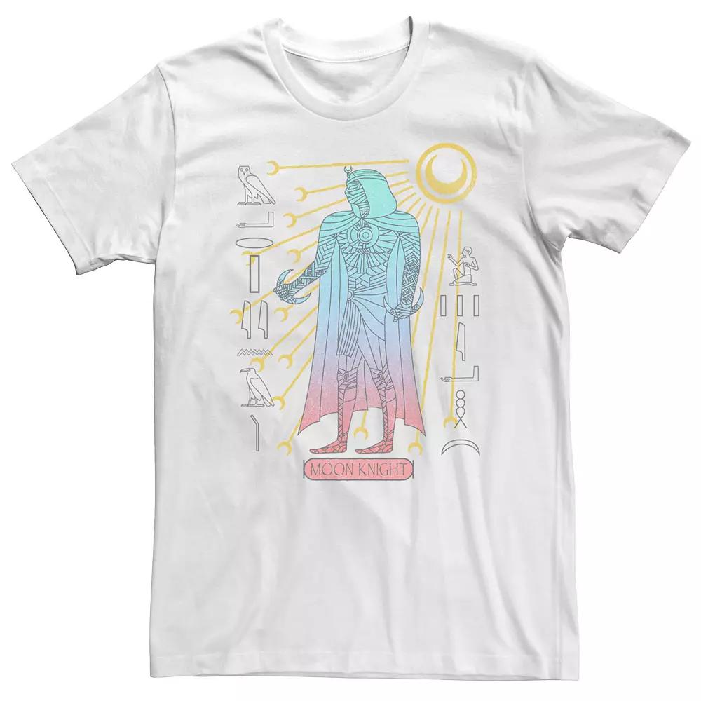 Big & Tall Marvel Moon Knight Mummy Glyphs Tee, Men's,  Product Image