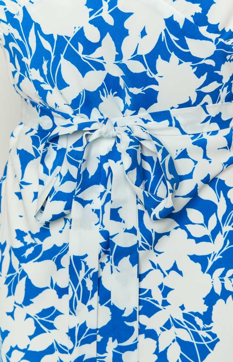 Verlaine Blue Floral Maxi Dress Baby Product Image