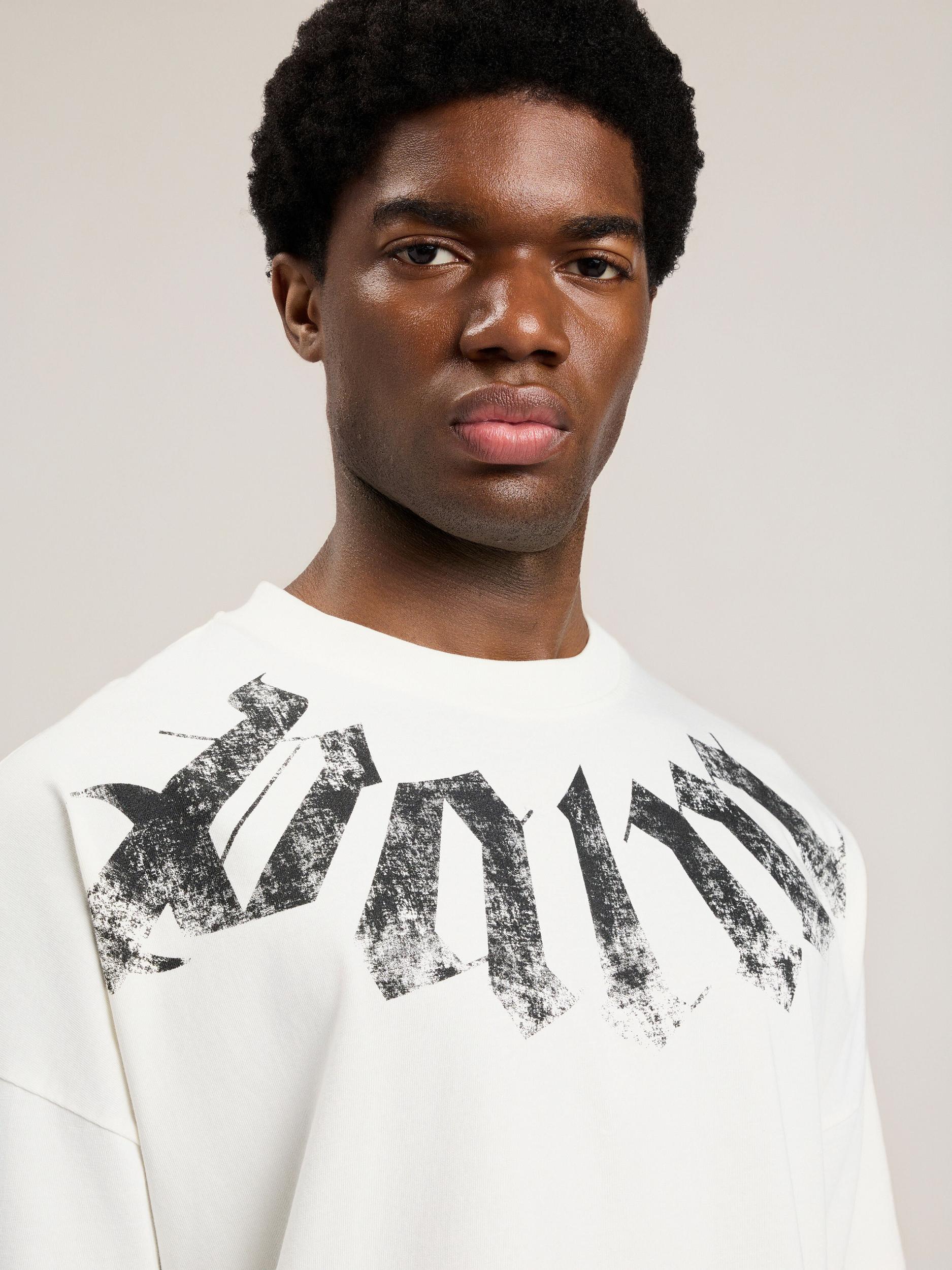Big Neck Logo Loose T-Shirt Product Image