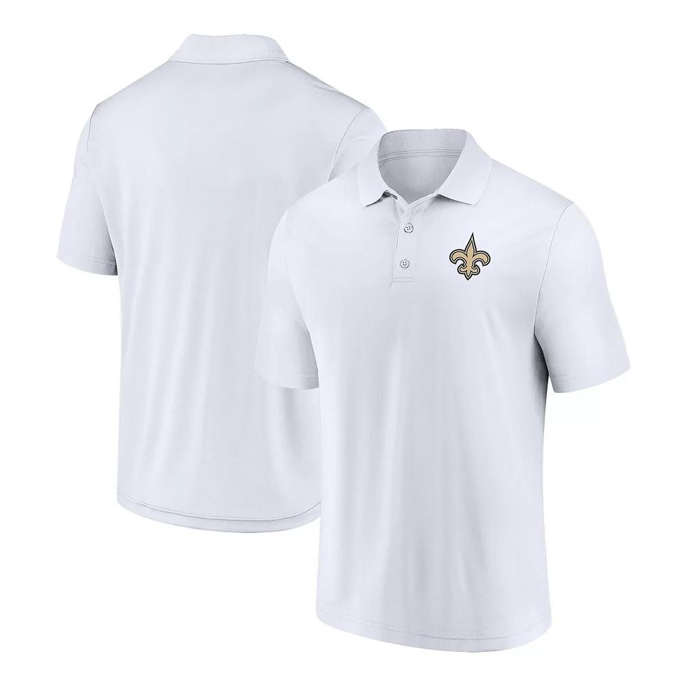 Men's Fanatics Branded White New Orleans Saints Component Polo,  Product Image