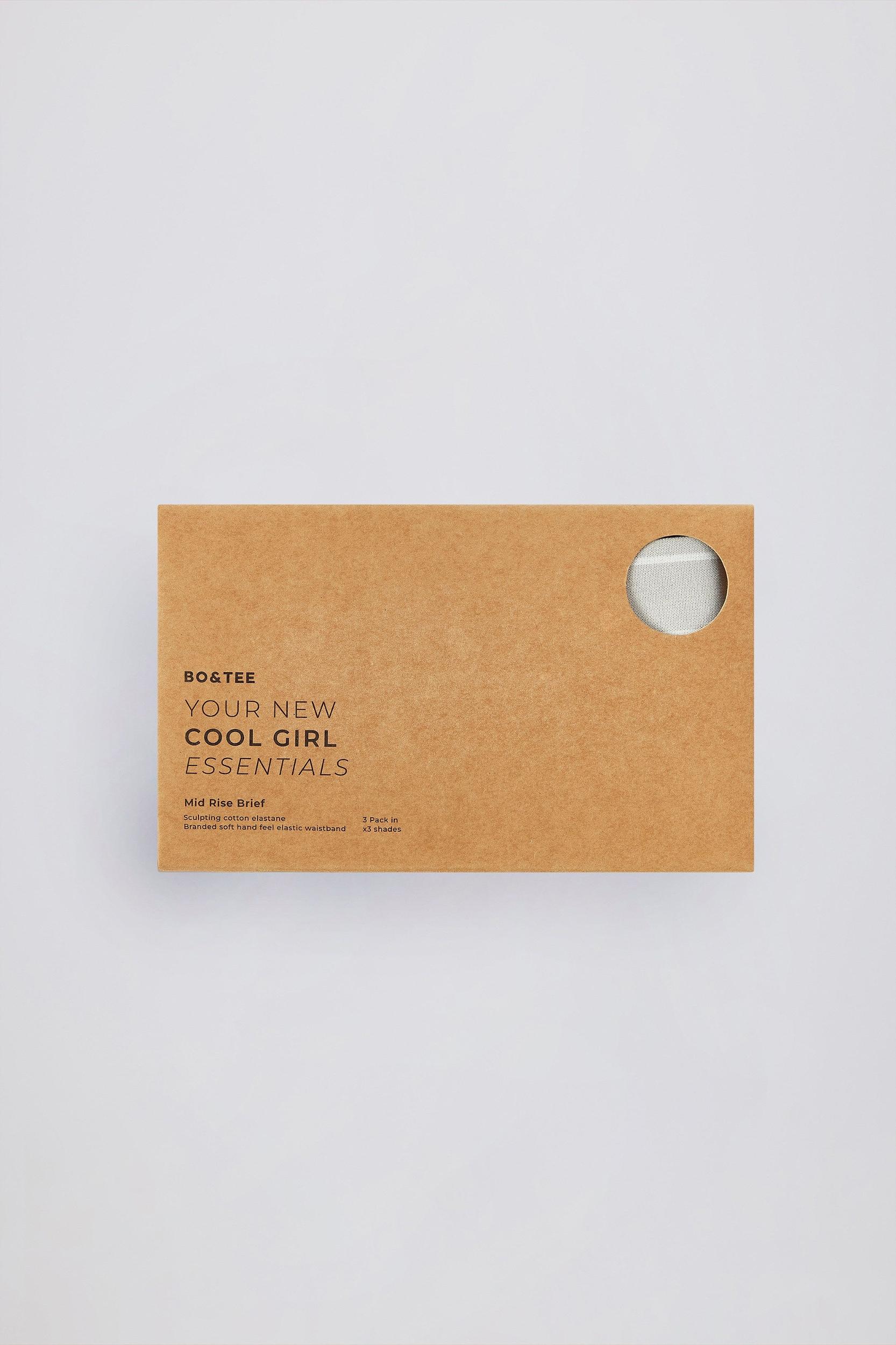 High-Waist Cheeky Briefs Bundle in Multi Product Image