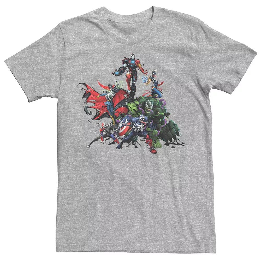 Men's Marvel Avengers Venom Group Shot Tee,  Product Image