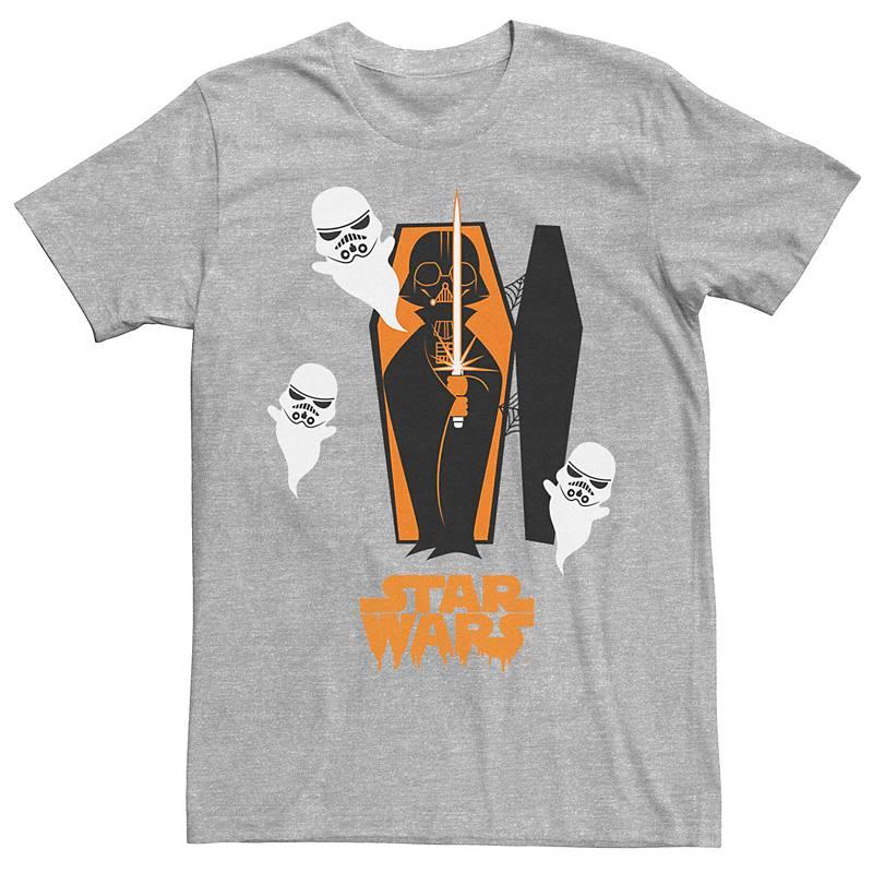 Men's Star Wars Darth Vader Coffin And Trooper Ghosts Tee,  Product Image