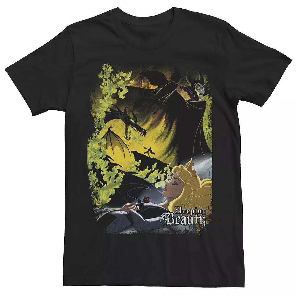 Disney's Sleeping Beauty Men's Poster Tee, Size: 3XL, Black Product Image