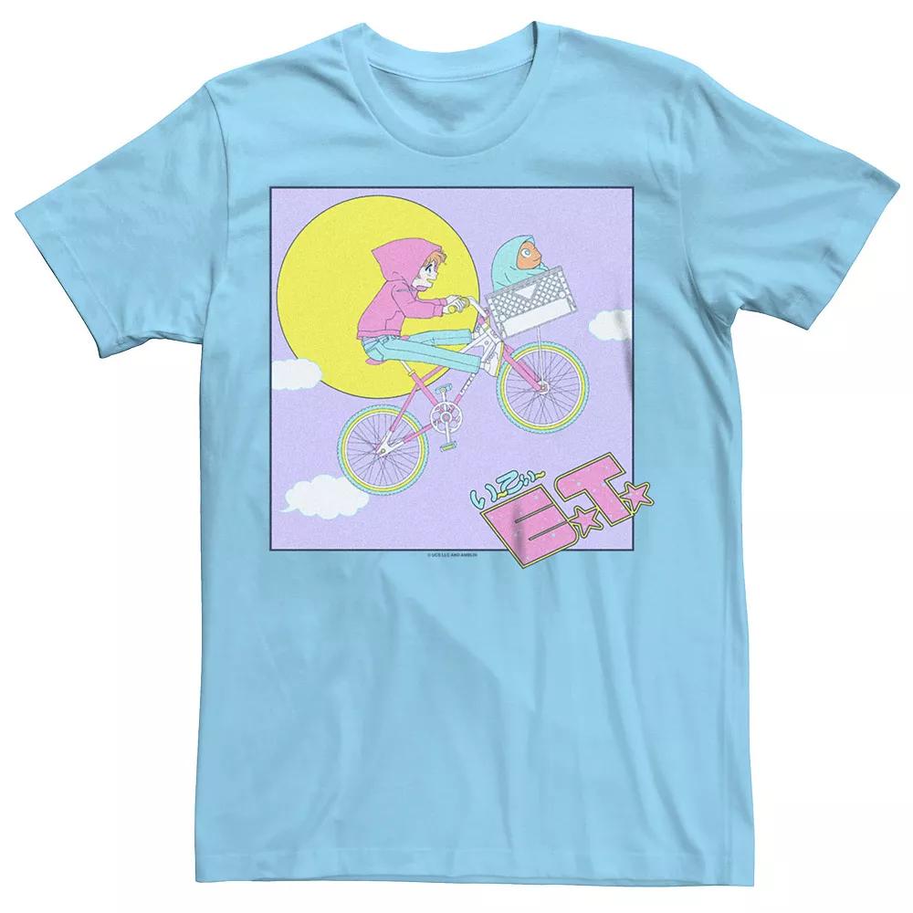 Men's E.T. The Extra-Terrestrial Anime Style Graphic Tee,  Product Image