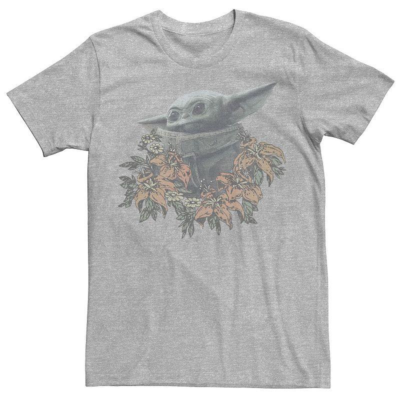 Men's Star Wars The Mandalorian Flower Child Tee,  Product Image