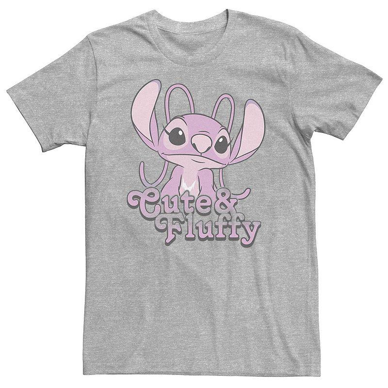 Big & Tall Disney Lilo & Stitch Valentine's Day Angel Cute & Fluffy Tee, Men's,  Product Image