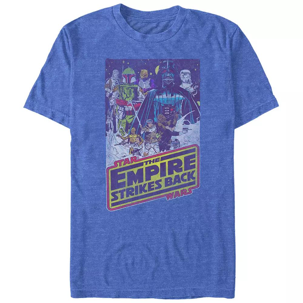 Big & Tall Star Wars The Empire Strikes Back Poster Graphic Tee, Men's,  Product Image