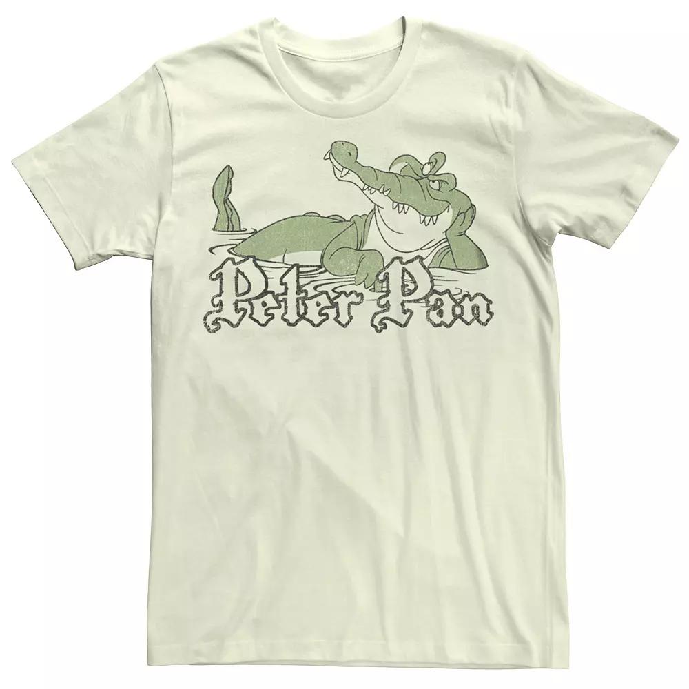 Disney's Peter Pan Tick Tock Crocodile Men's Tee, Size: Medium, Natural Product Image