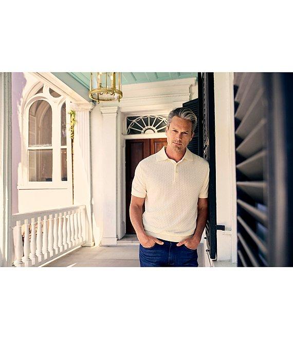 The Mr. Classic Collection Short Sleeve Polo Knit Shirt Product Image