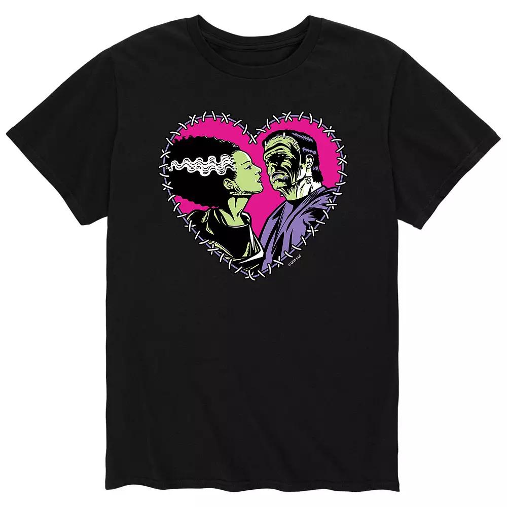 Big & Tall Universal Monsters Heart Graphic Tee, Men's,  Product Image