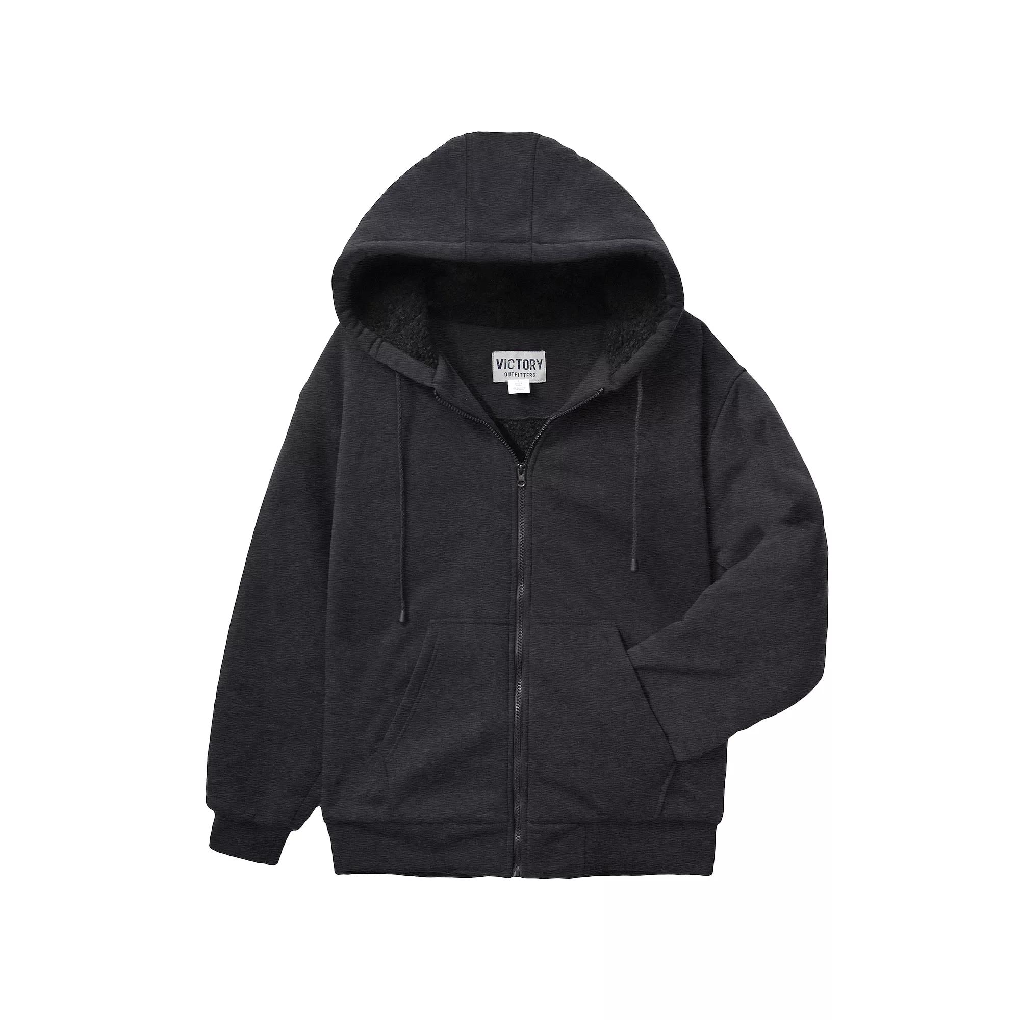 Men's Victory Outfitters Men's Heavy Burly Sherpa Hoodie,  Product Image