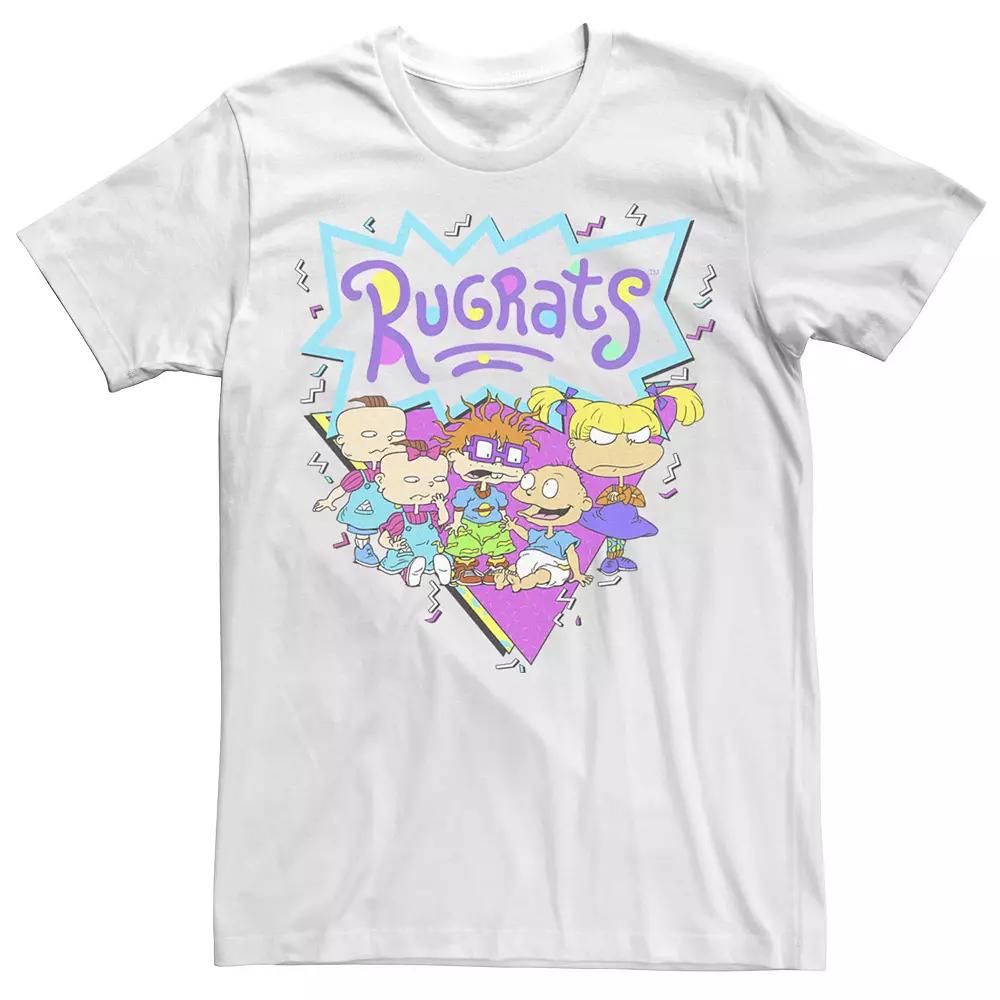 Big & Tall Nickelodeon Rugrats Retro 90's Group Logo Tee, Men's,  Product Image