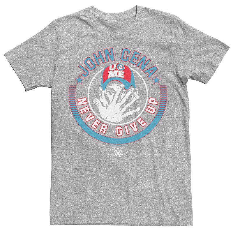 Big & Tall WWE John Cena Never Give Up Logo Graphic Tee, Men's,  Product Image