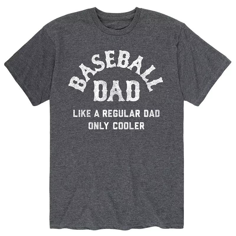 Men's Baseball Dad Like A Regular Dad Tee,  Product Image