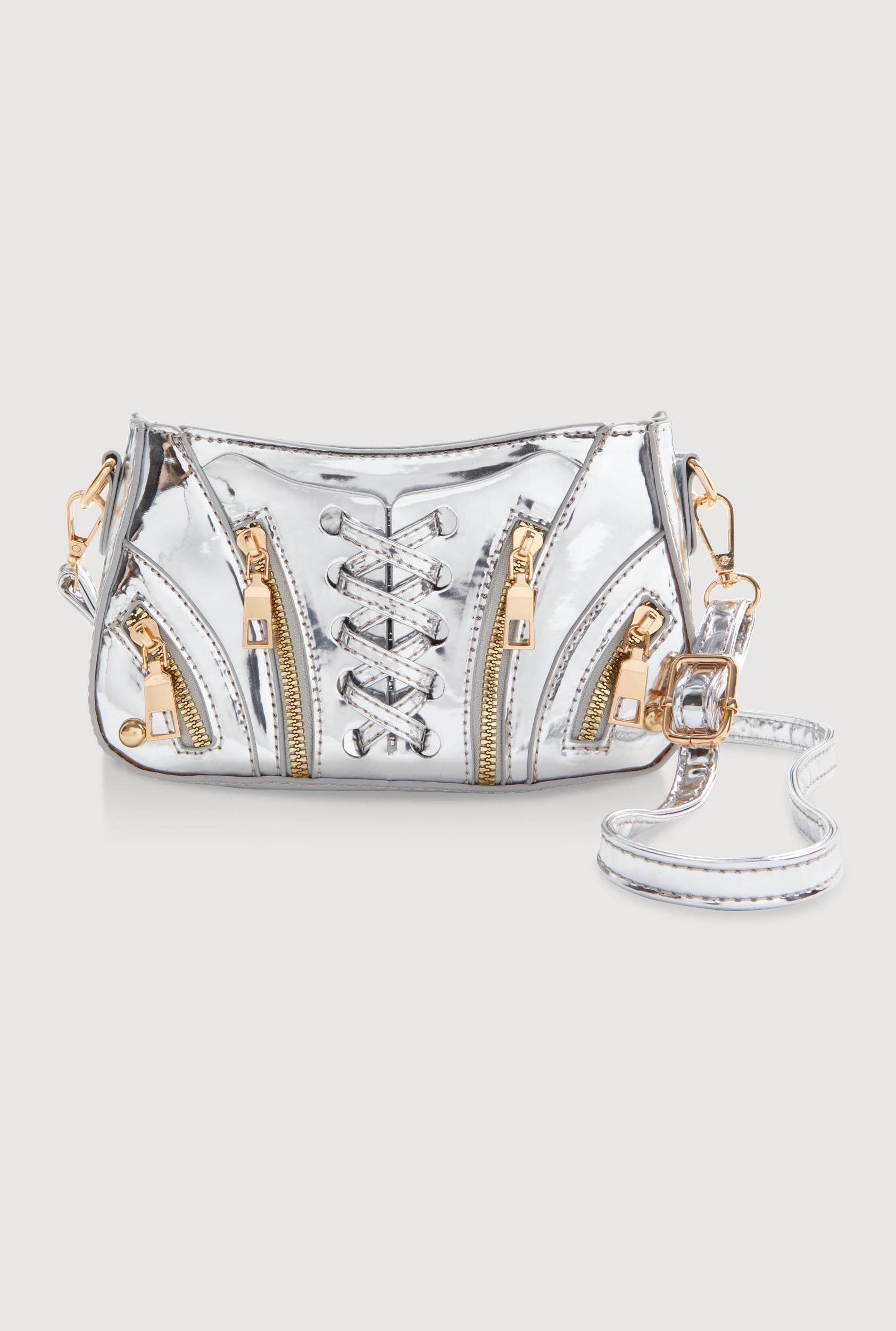 Rhinestone Studded Hoop Earrings with Tassels Necklace Male Product Image