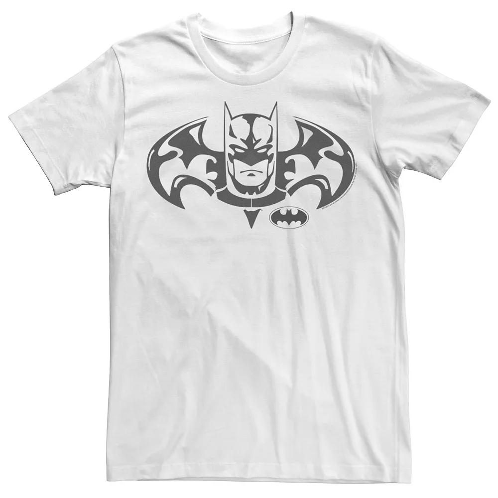 Men's DC Comics Batman In Logo Tee, Size: XL, White Product Image
