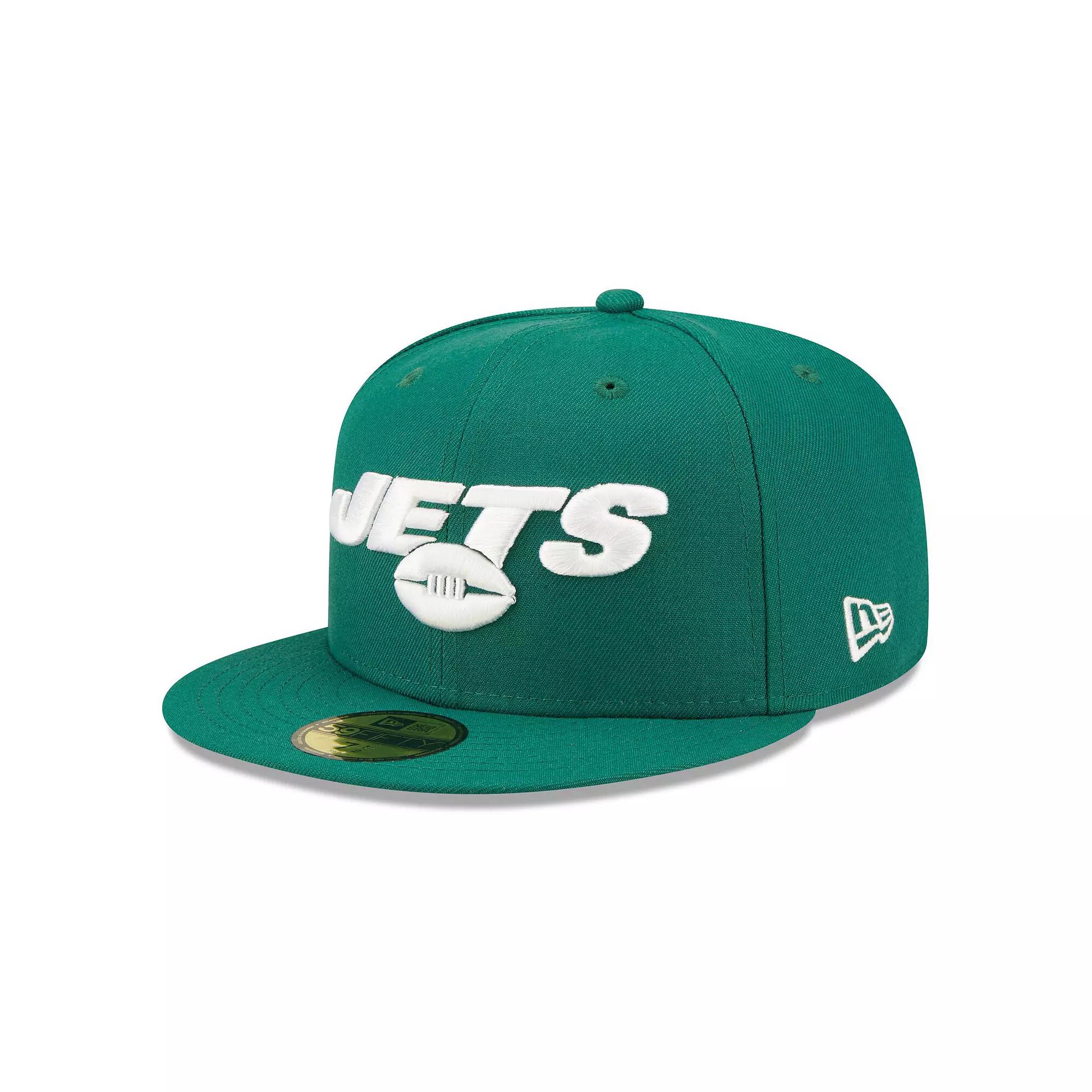 Men's New Era Green New York Jets Elemental 59FIFTY Fitted Hat,  Product Image