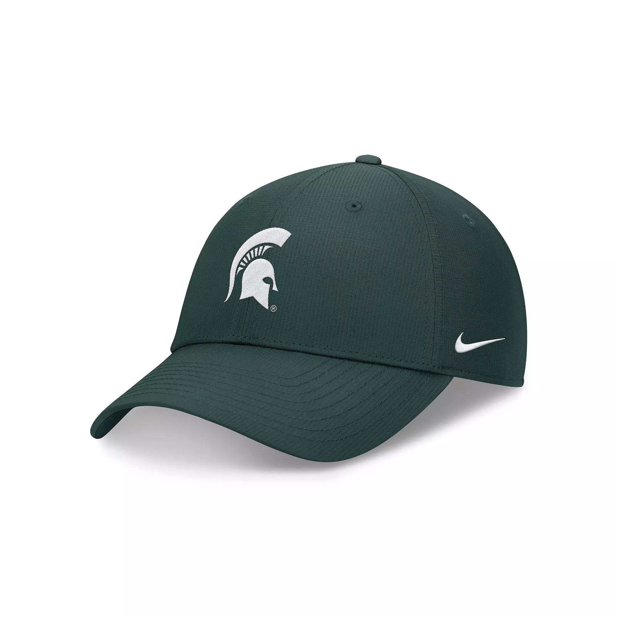 Men's Nike Green Michigan State Spartans 2024 On-Field Performance Adjustable Hat, Size: Medium/Large Product Image