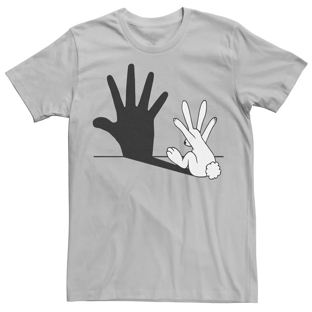 Men's Rabbit Hand Shadow Graphic Tee,  Product Image