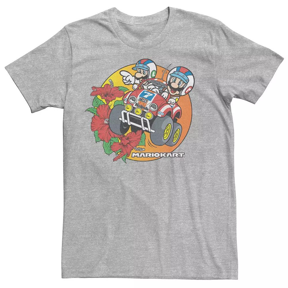 Men's Mario Kart Baja Buds Beach Portrait Tee,  Product Image
