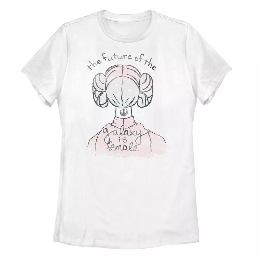 Juniors' Star Wars The Future Of The Galaxy Is Female Portrait Tee, Girl's,  Product Image