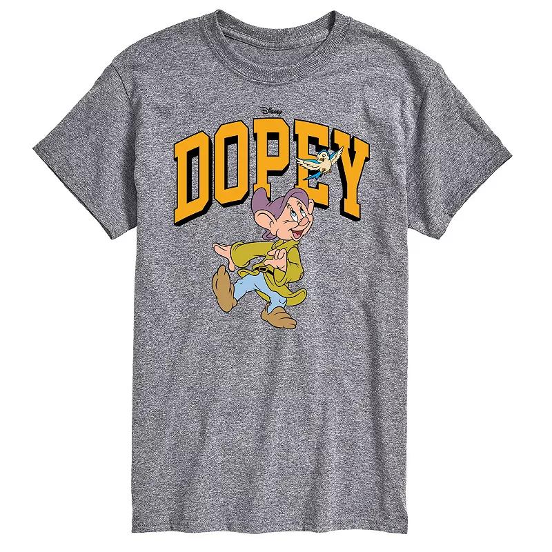 Disney Princess Big & Tall Dopey Easily Distracted Graphic Tee, Men's,  Product Image