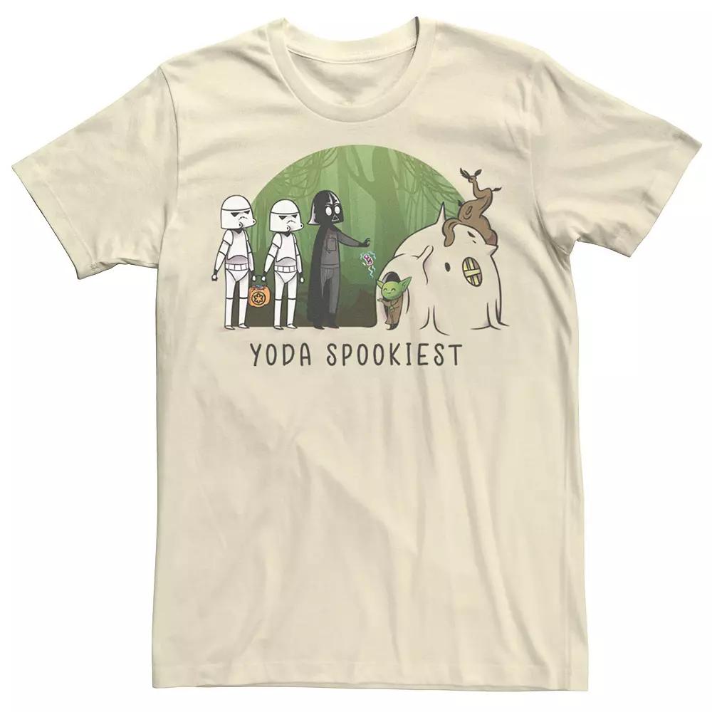 Men's Star Wars Yoda Spookiest Halloween Tee,  Product Image