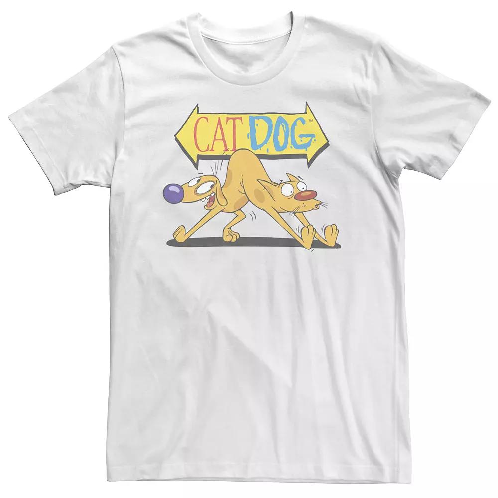 Big & Tall Nickelodeon CatDog Show Title Tee, Men's,  Product Image