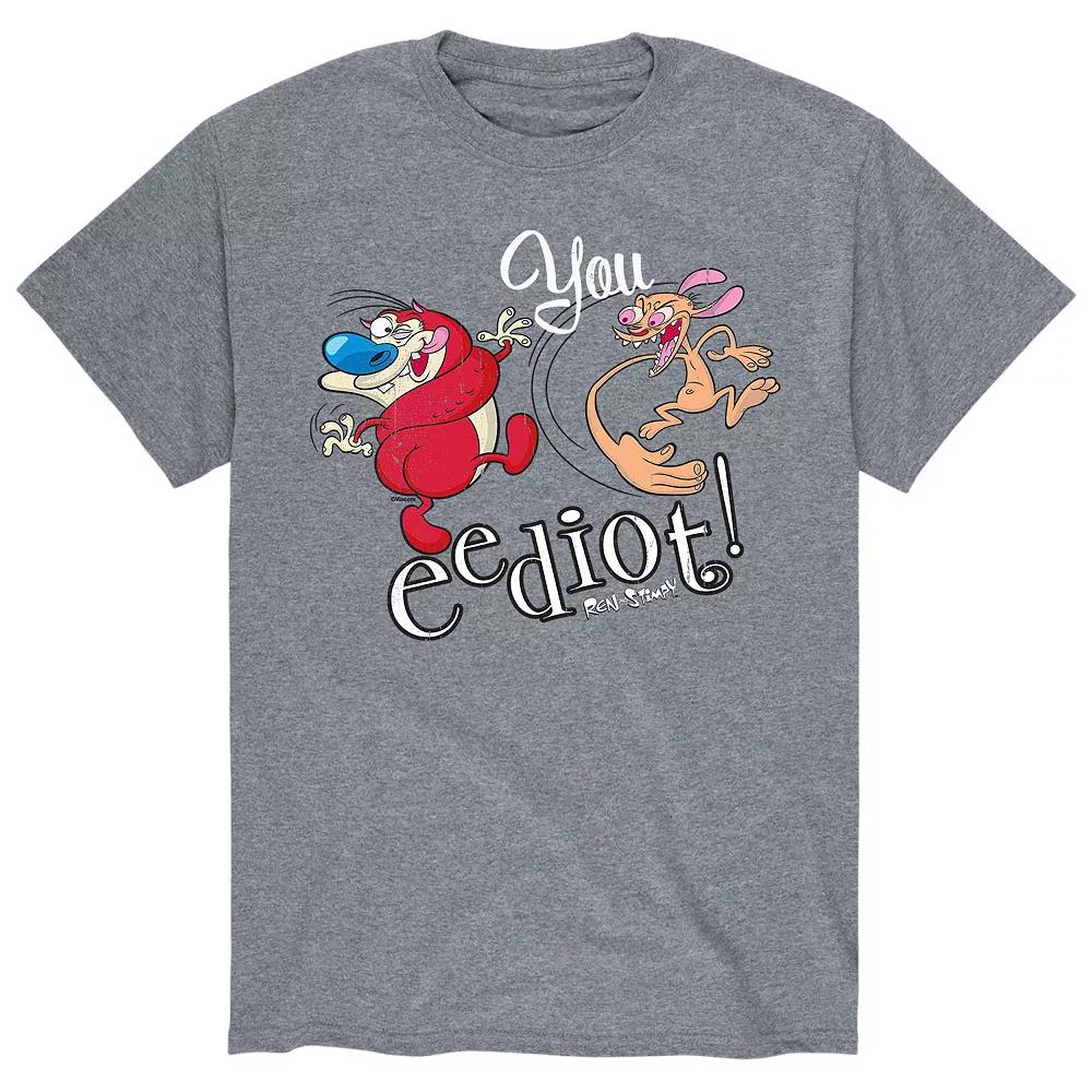 Men's Ren & Stimpy You Eediot Smack Tee,  Product Image