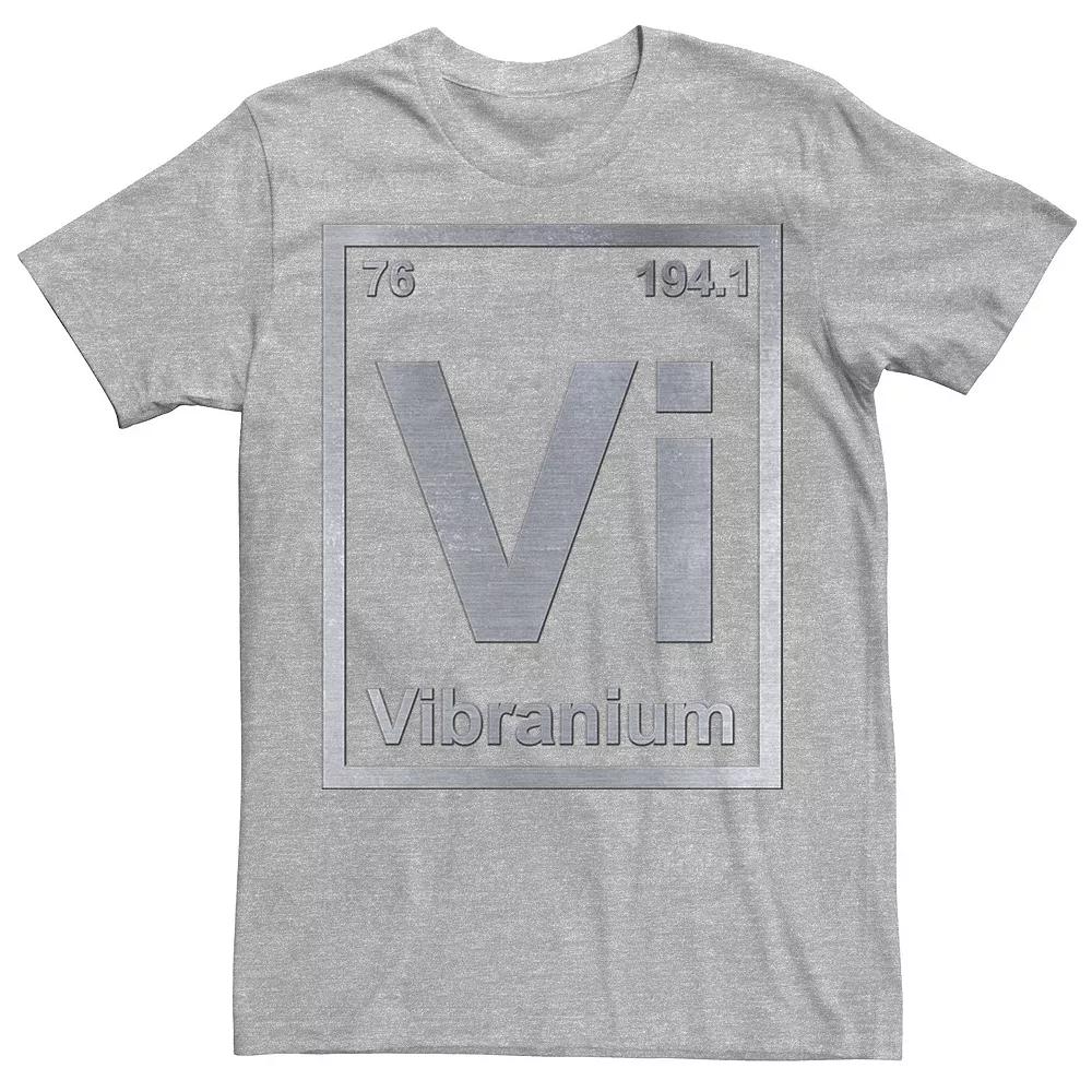 Men's Marvel Periodic Element Vibranium Metal Tee,  Product Image