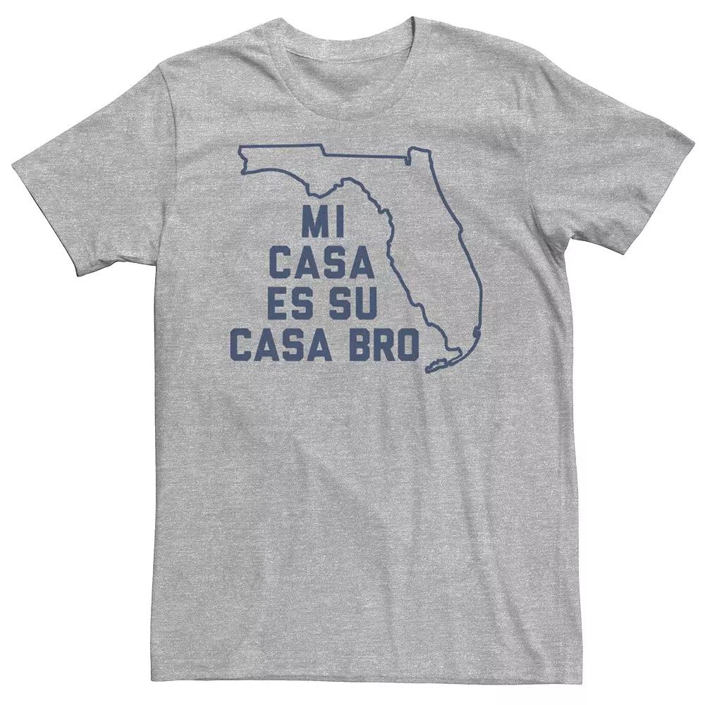 Big & Tall "Mi Casa Es Su Casa Bro" Florida Hometown Tee, Boy's,  Product Image