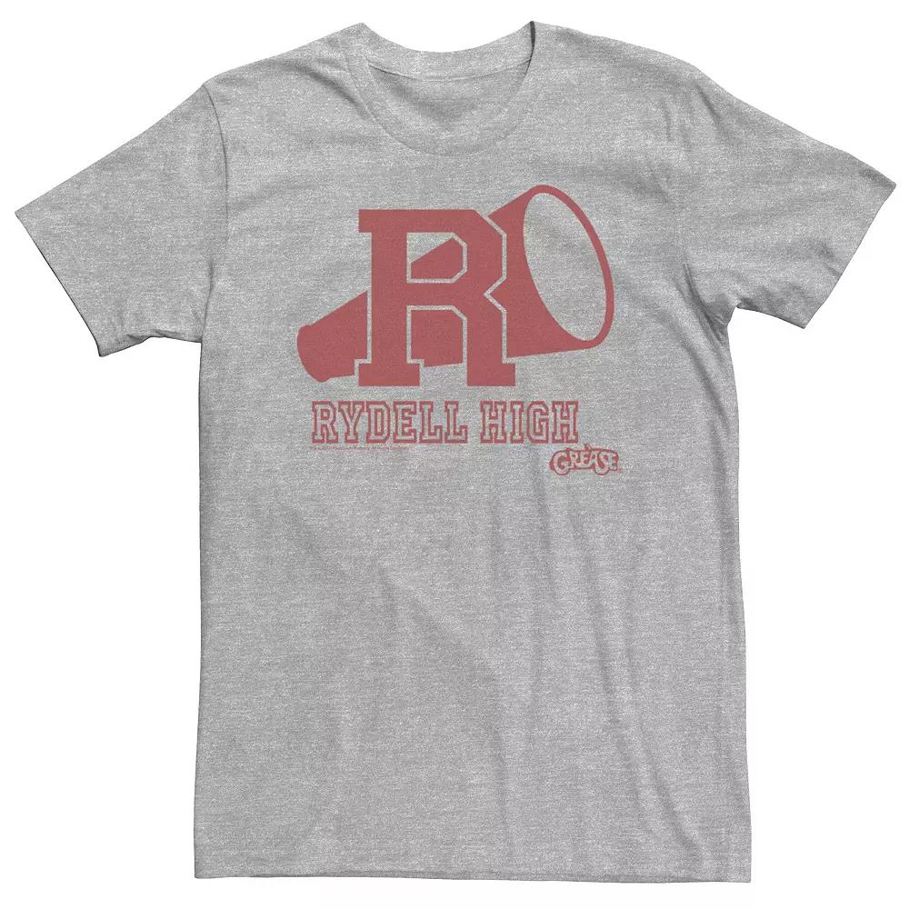 Big & Tall Grease Rydell High Logo Graphic Tee, Men's,  Product Image
