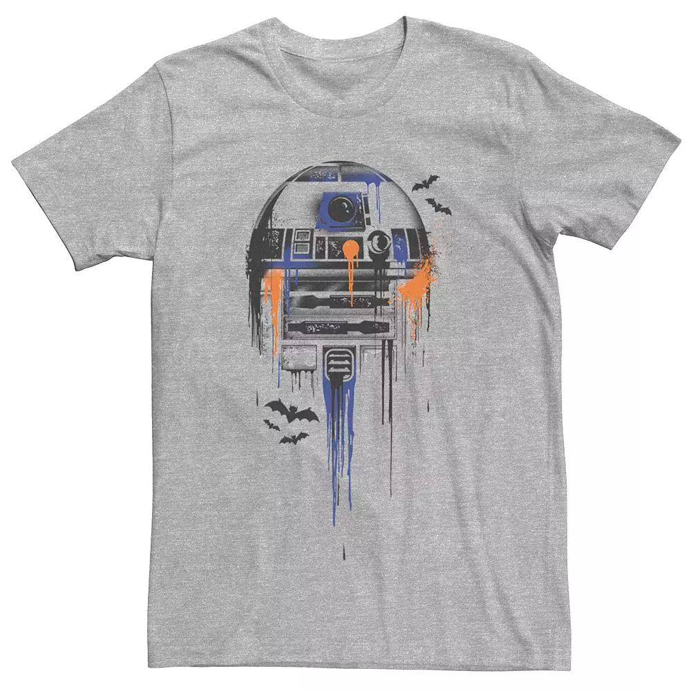 Men's Star Wars R2-D2 Halloween Paint Splatter Graphic Tee,  Product Image